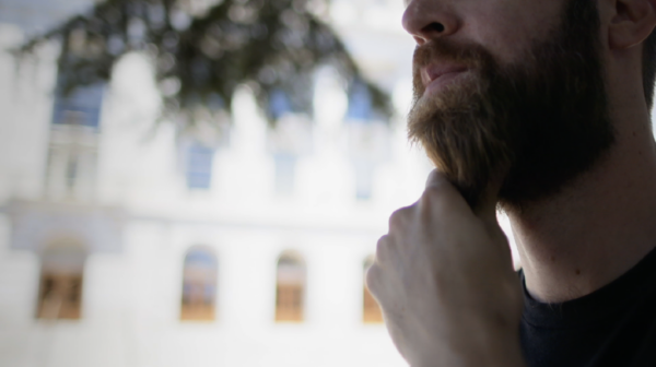 A close up photo of a man