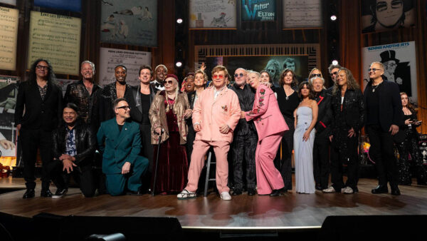 Elton John and Bernie Taupin and several other artists for the The Library of Congress Gershwin Prize