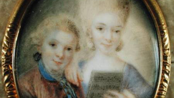 Mozart and his sister Maria