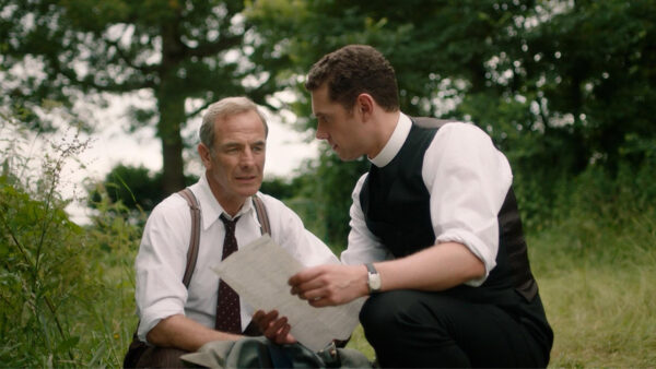 Two of the main characters from Grantchester