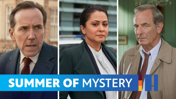 Three main characters from mystery shows premiering this summer