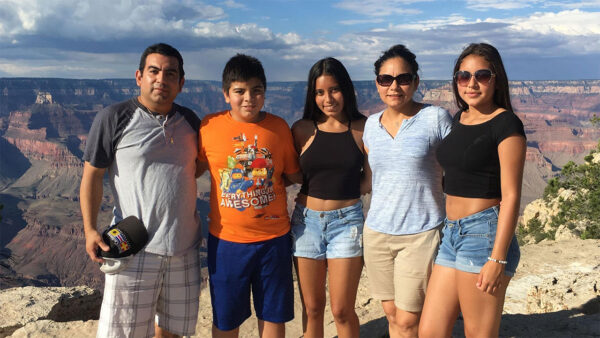 A family photo from VOCES: Almost American