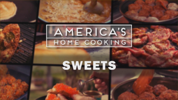 America's Home Cooking Sweets special poster