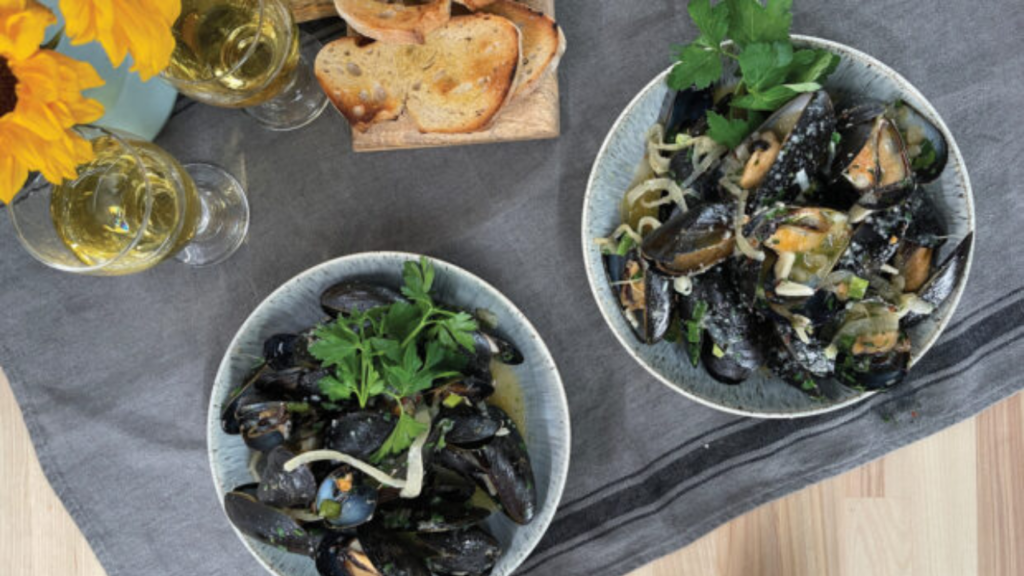 Mussels triastina from chef Lidia