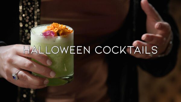 Halloween cocktail
