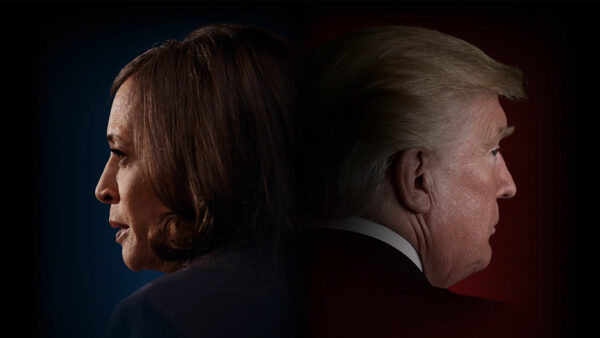 Kamala Harris and Donald Trump