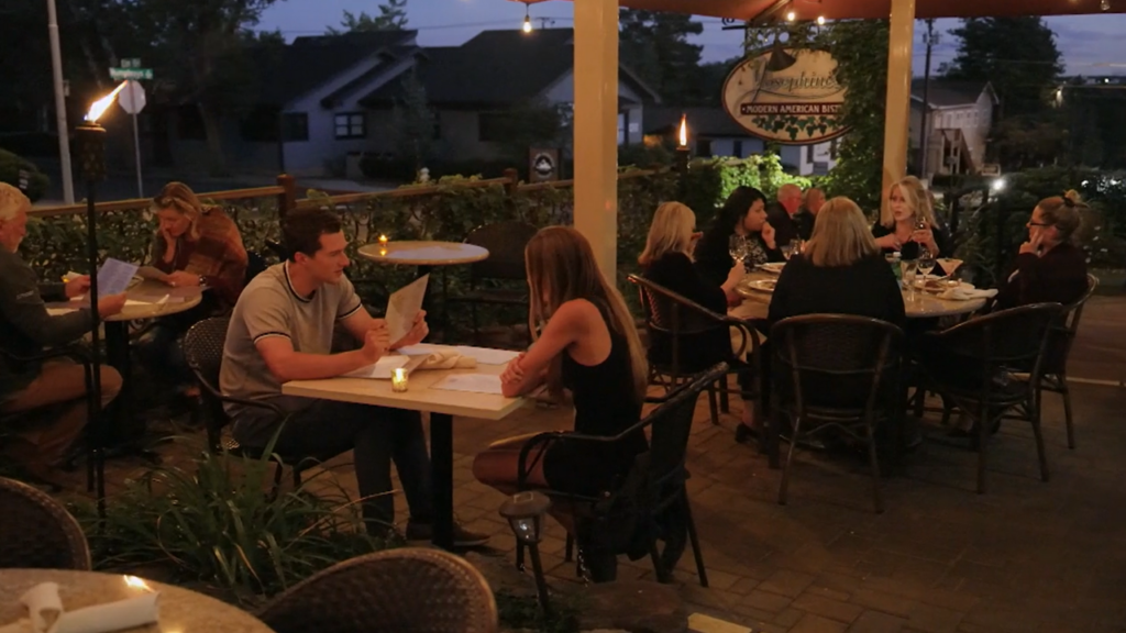 Patio at Josephine's Modern American Bistro