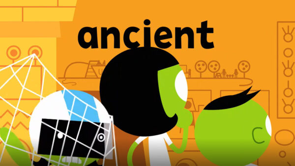 A graphic of word of the week: ancient