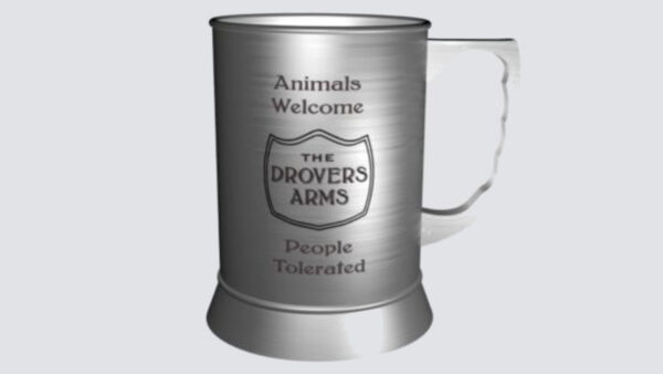 All Creatures Great and Small PBS Exclusive Drovers Arms Beer Tankard