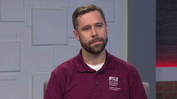 John Bello, Assistant Director at the Deer Valley Petroglyph Preserve