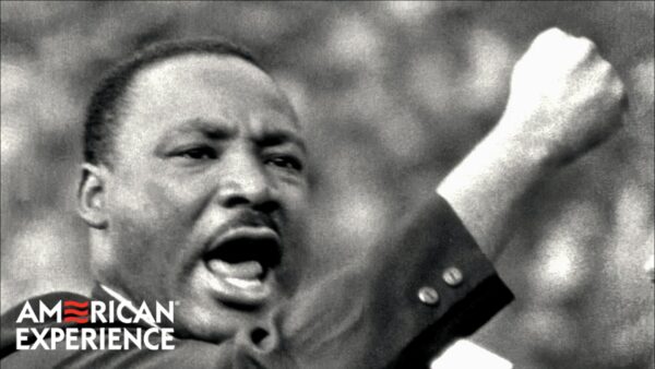 Martin Luther King Jr. speaking passionately