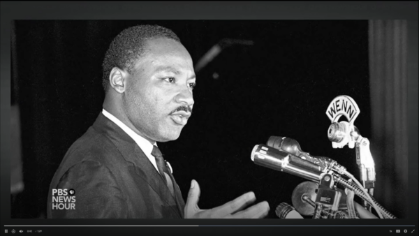 Martin Luther King Jr. speaking