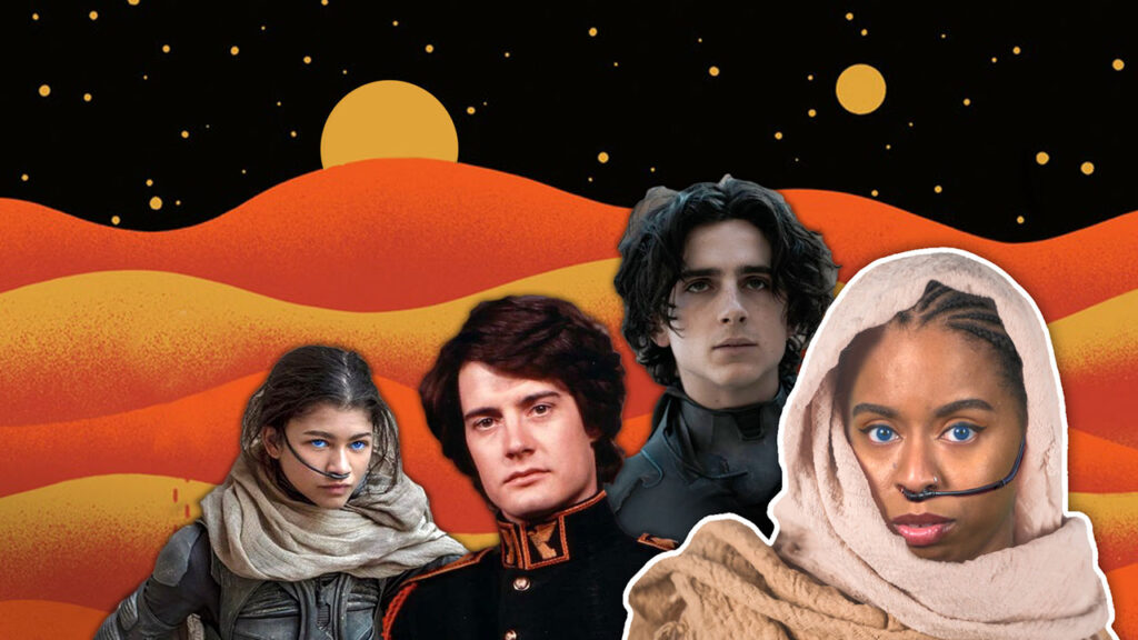 The cast of 