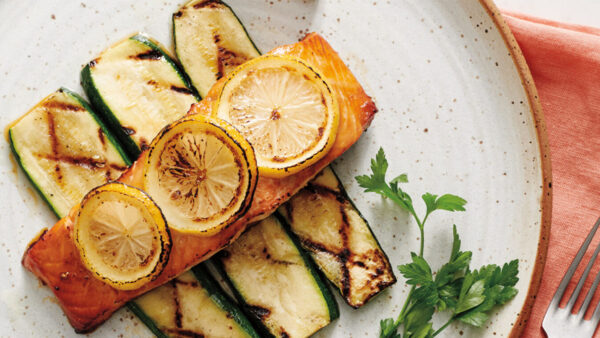 Planked Molasses Salmon