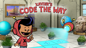 Xavier's code the way game graphic