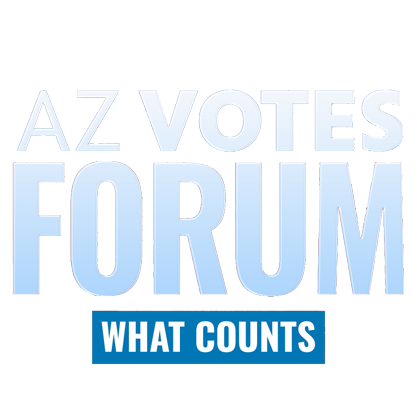 Logo for AZ Votes Forum What Counts