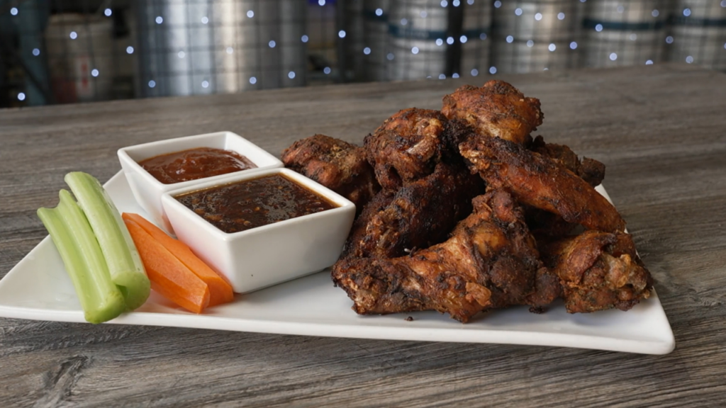 Wings from Helluva Brewing Company from Check, Please! Arizona