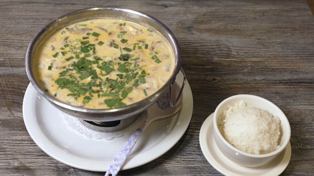 Coconut soup from Thai E-San