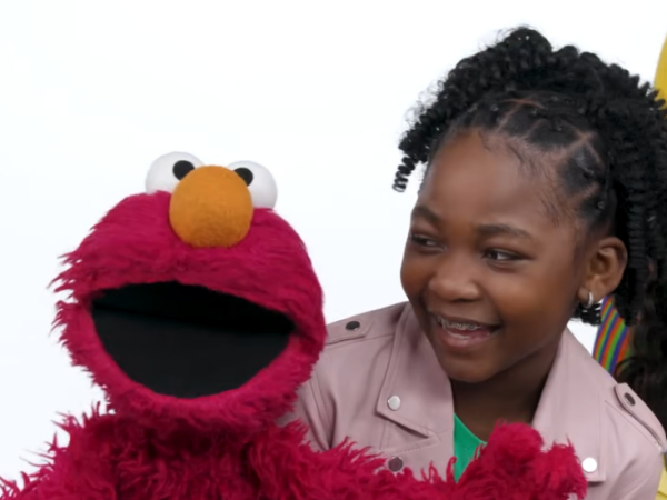 Elmo and friends