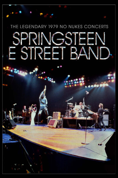 Poster for Bruce Springsteen E Street Band's No Nukes concert