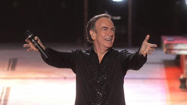 Neil Diamond performing