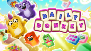 Daily Donkey graphic featuring Donkey Hodie characters