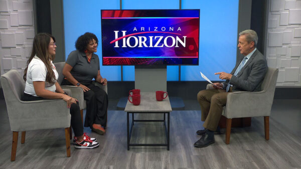 Jazmine Hall, Development Director Amanda Covarrubias, Elevate Education Director