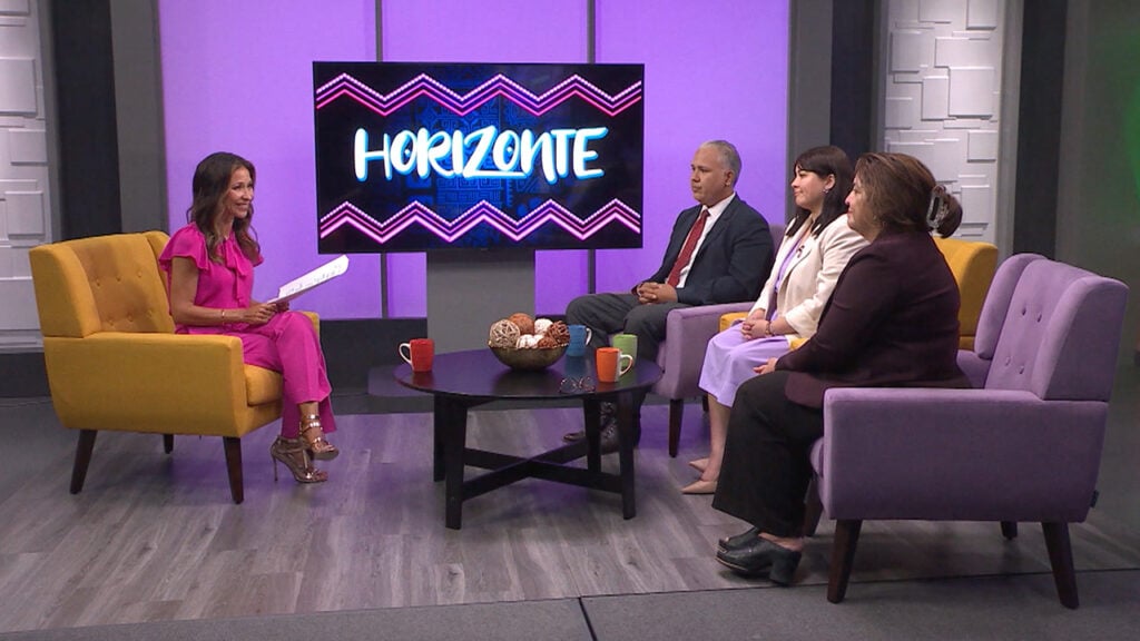 Dr. Edward Vargas, Delia Salvatierra and Reyna Montoya