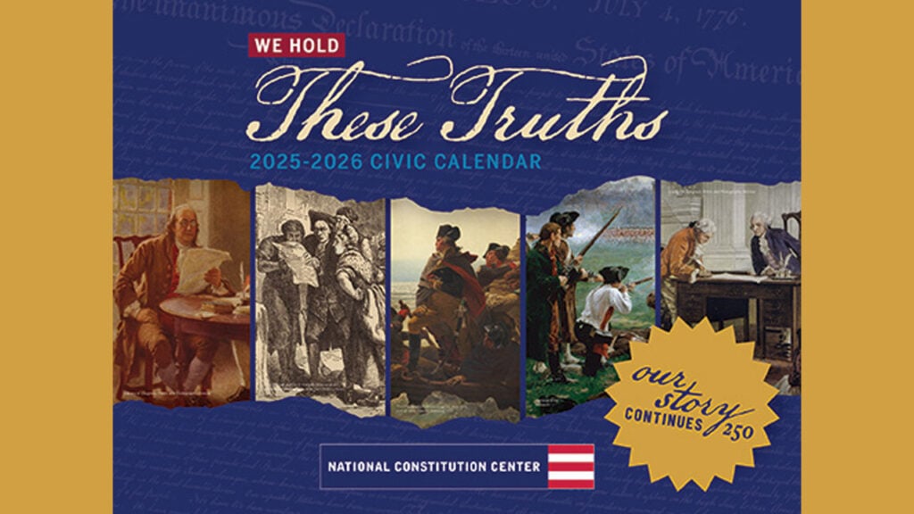 The cover of the 2025-2026 Civic Calendar