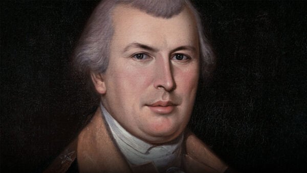 A painting of Nathaniel Greene