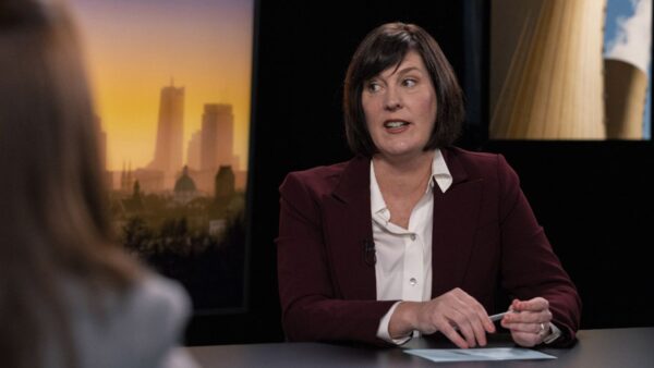 Emily Schilling speaking on 'Energy Switch'