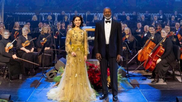 Tony Award®-winner Ruthie Ann Miles and iconic actor Dennis Haysbert with the Tabernacle Choir