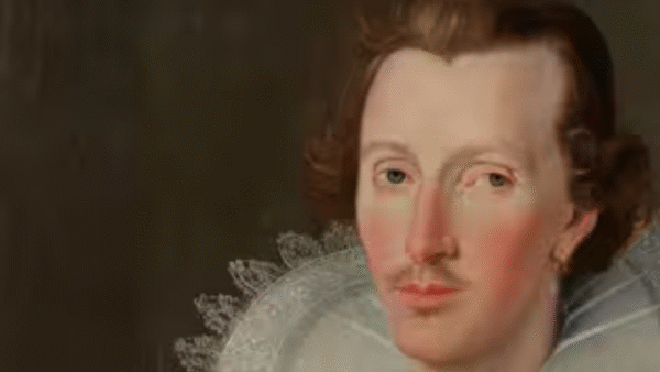 A portrait of William Shakespeare, possibly the third official representation to ever exist.