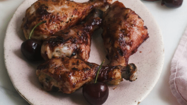 A bbq recipe for a cherry sauce