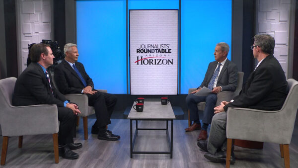 Ron Hansen, Jeremy Duda and Jim Small