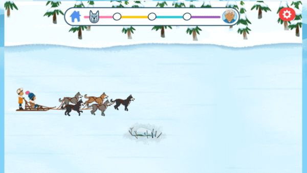 Molly dog sled game