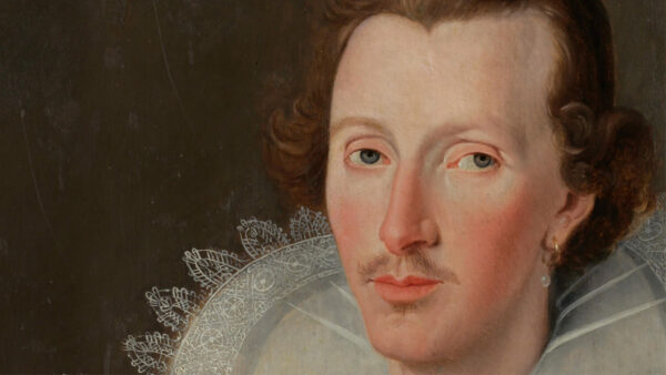 A portrait of William Shakespeare, possibly the third official representation to ever exist.