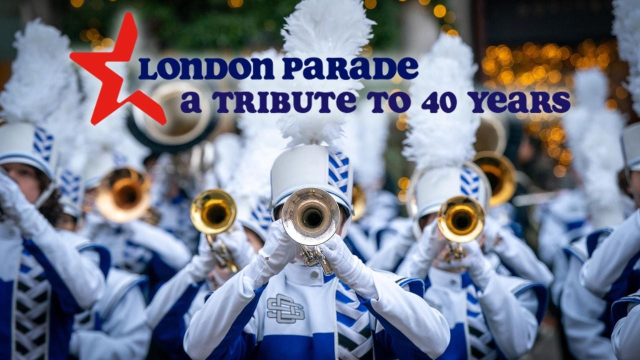 London Parade 40 years graphic