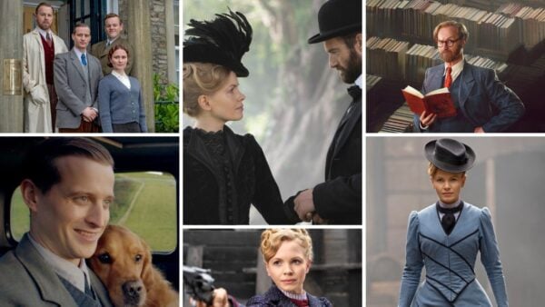 A collage of images from PBS dramas