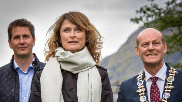 Three characters from the Walter Presents show 