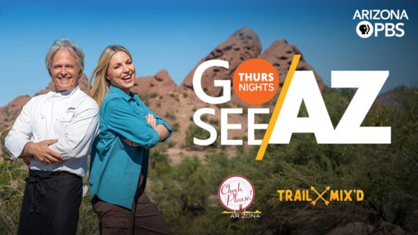 Mark Tarbell and Kristen Keogh with text reading: Go See AZ