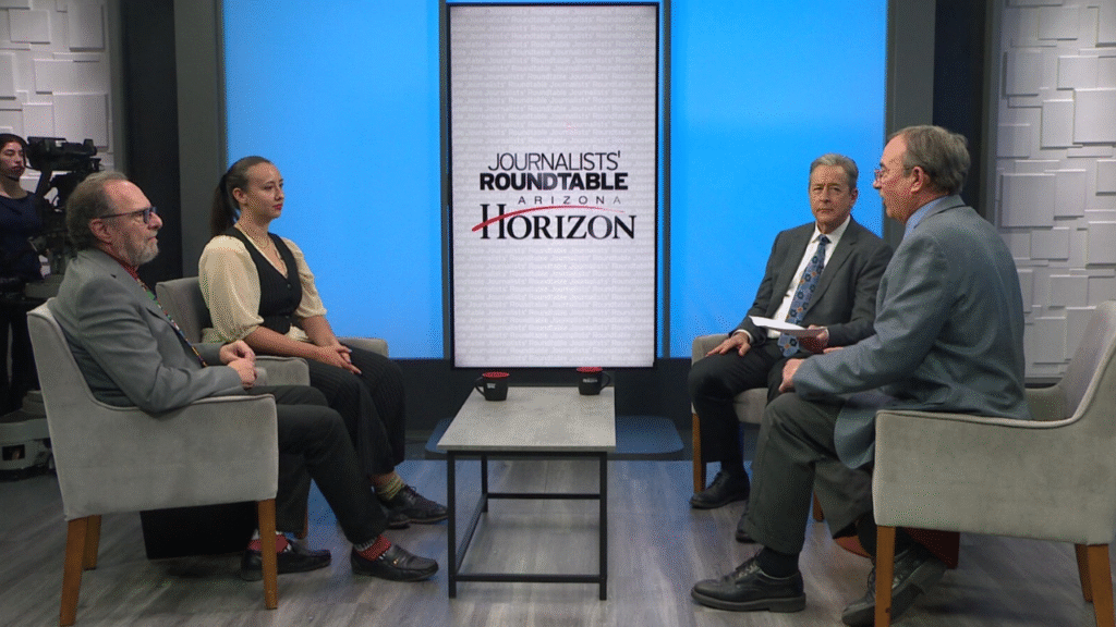 Howie Fischer, Capitol Media Services Bob Christie, Capitol Media Services Camryn Sanchez, KJZZ