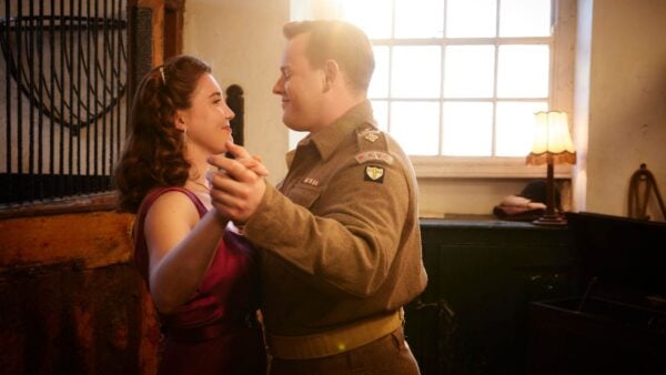 Charlotte Beauvoir dancing with Tristan Farnon