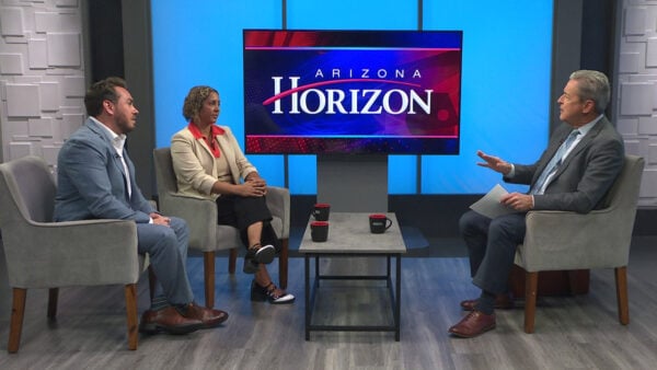 Monique Lopez, CEO, United Methodist Outreach Ministries, and Eric Sperling, CEO, Social Television Network