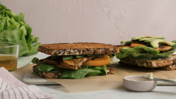 A vegan blt from PBS Foods