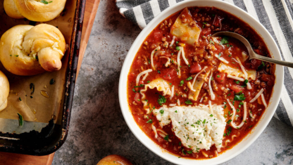 Lasagna soup PBS Foods
