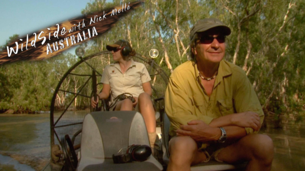 Nick Mollé sitting on a boat