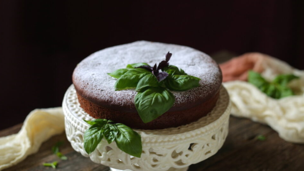 Basil Chocolate Cake PBS Foods