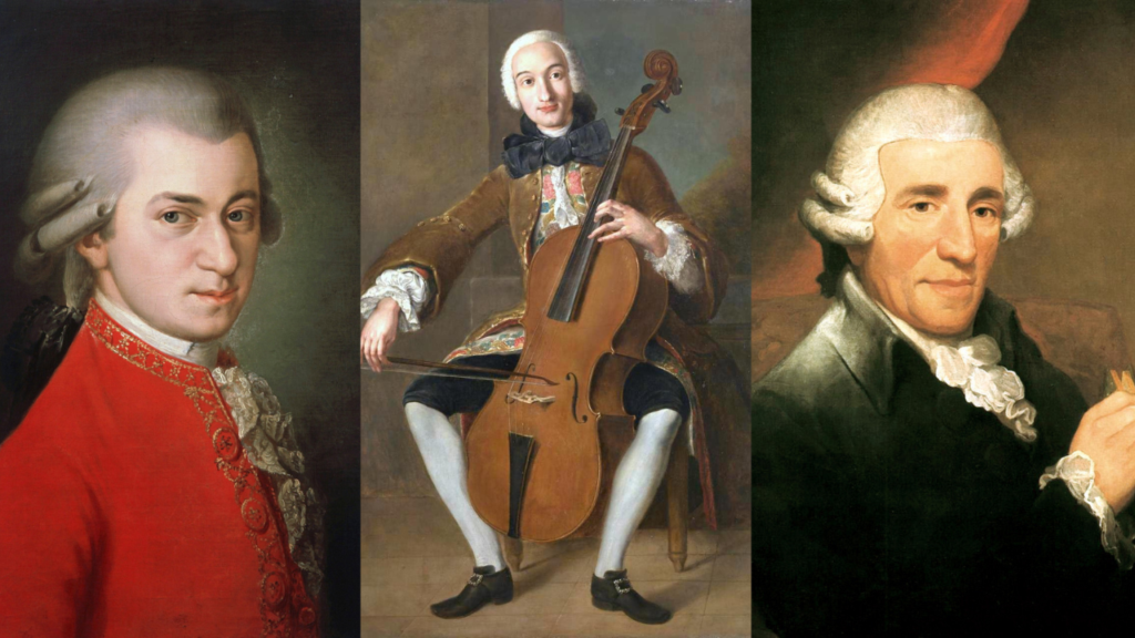 Portraits of historic men