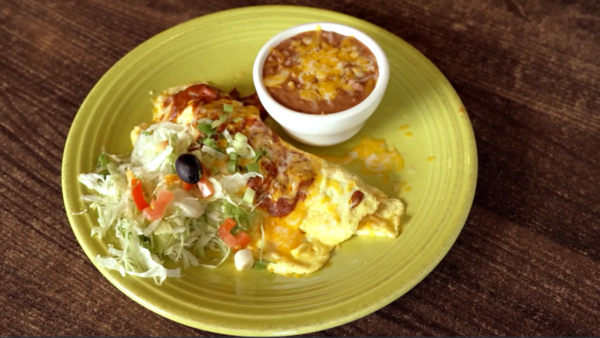 A dish served at Manuel's Mexican Restaurant and Cantina